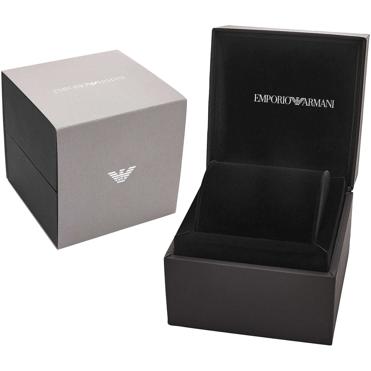 Montre Emporio Armani Meccanico AR60008 sur bracelet cuir noir