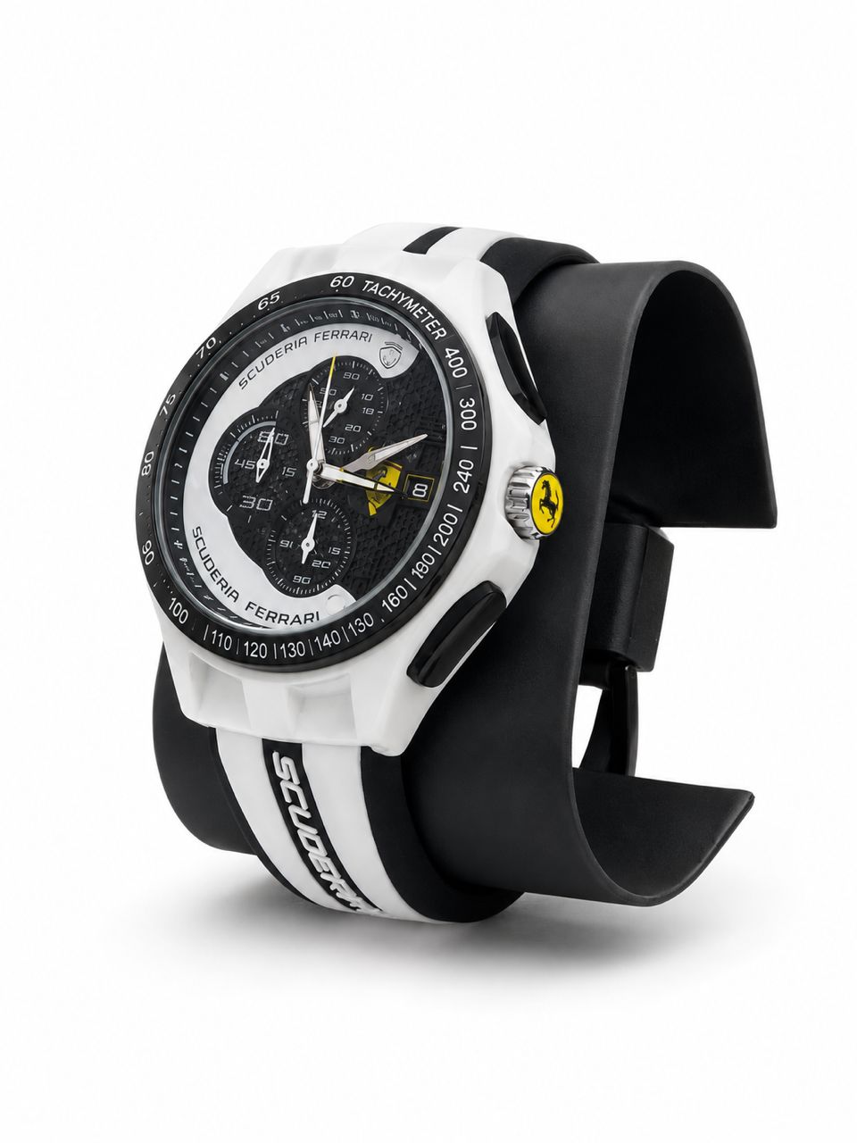 Montre Scuderia Ferrari chronographe homme bracelet silicone