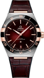 Montre Omega Constellation Co-Axial Master Chronometer 41 mm en or et acier